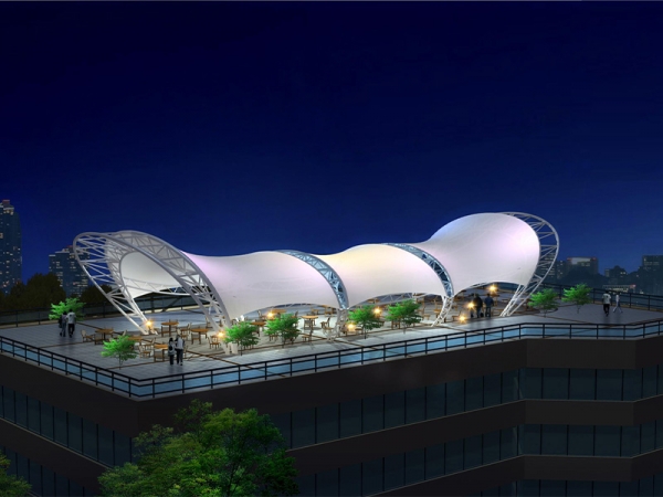 商業(yè)廣場(chǎng)膜結(jié)構(gòu)